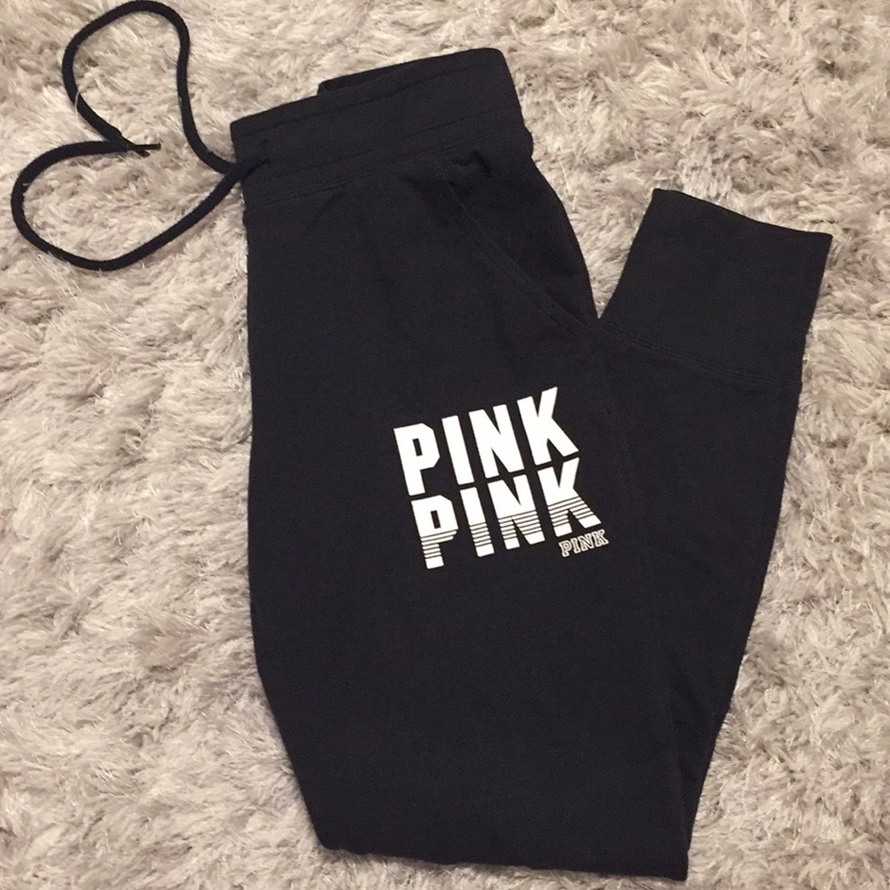 Victoria’s Secret Sweatpants Jogger Size XS Black